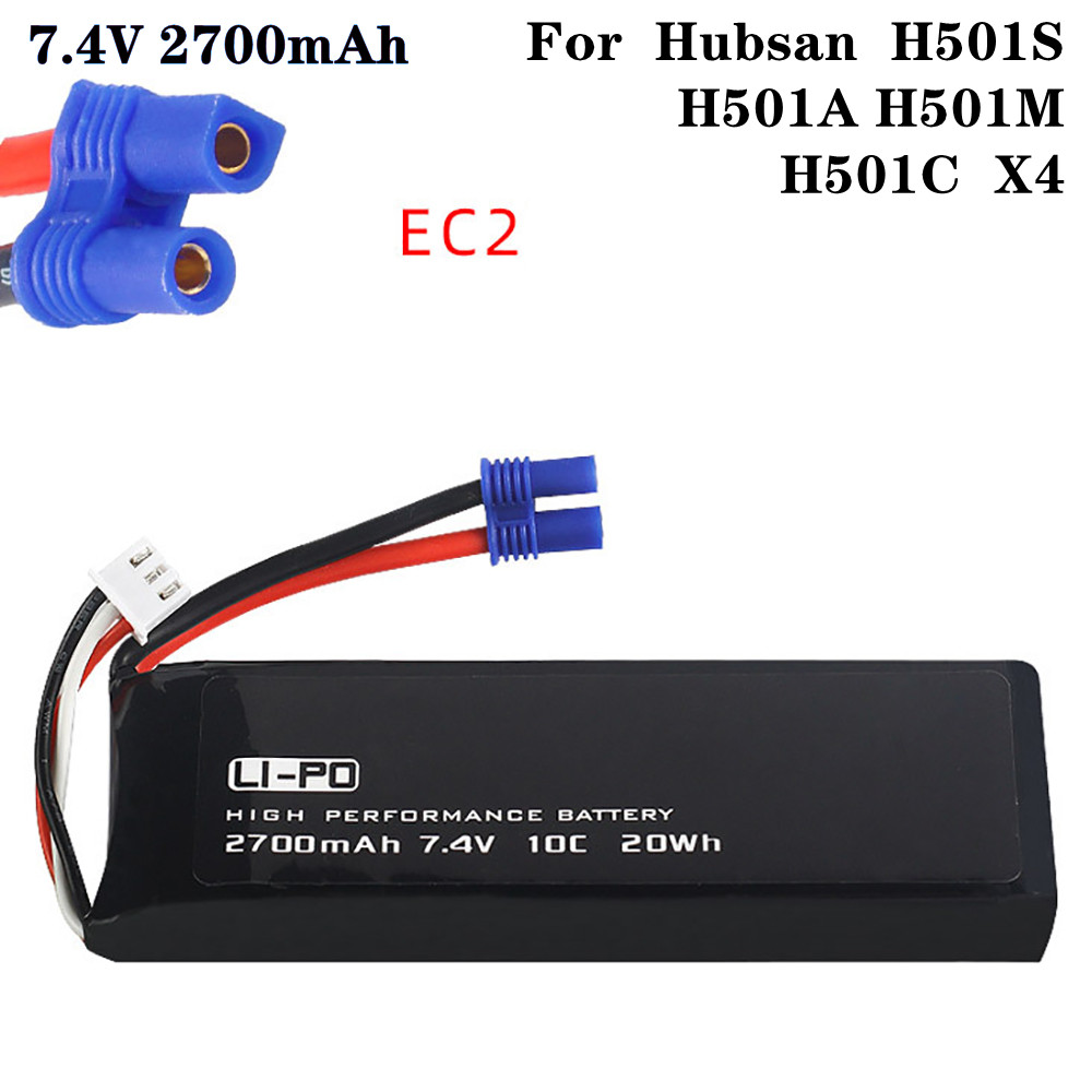 Drone Gimbal 2 Axis - 7.4V 2700mAh 10C Originele Batterij voor