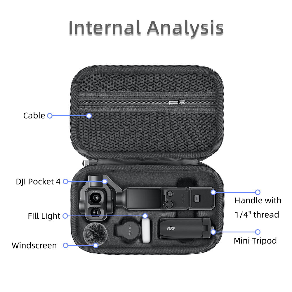 Schoudertas Draagbare koffer S - Drone Gimbal Case recensie en prijs