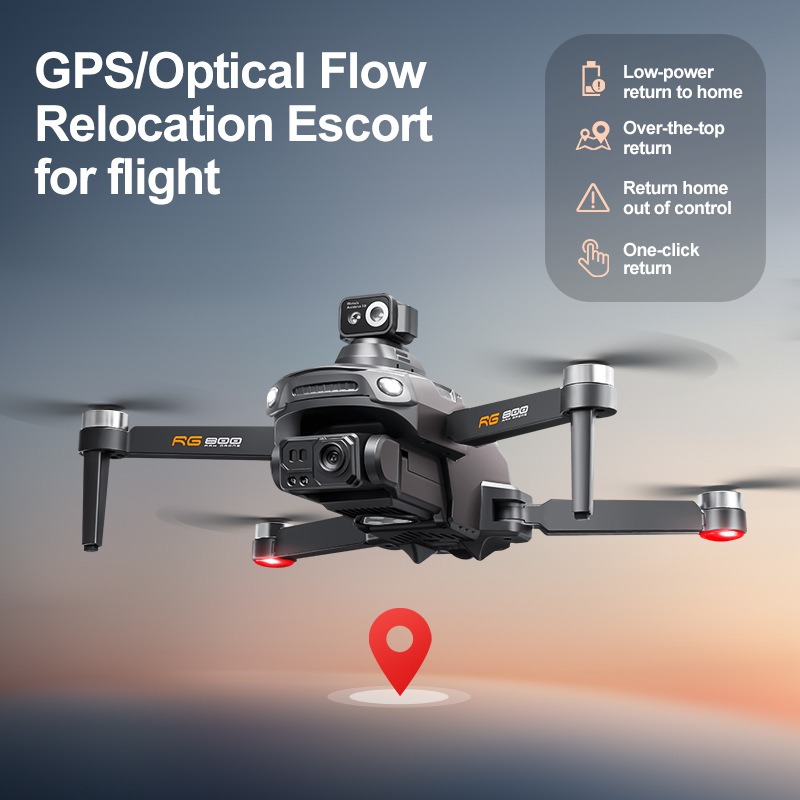 NIEUWE RG800 MAX Drone 1080P H - Drone Gimbal 2 Axis recensie en prijs